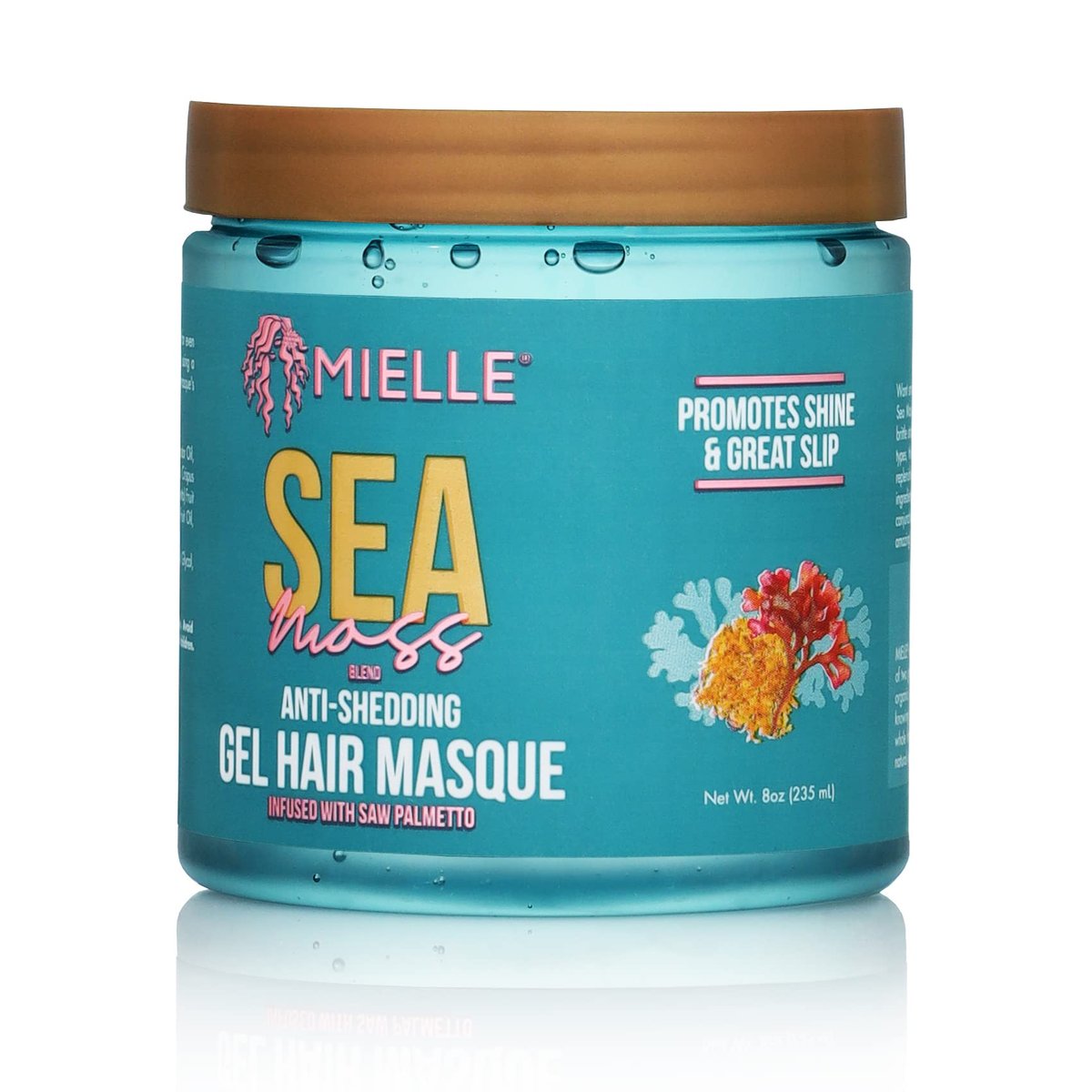 Mielle Organics Sea Moss Anti-Shedding Curl Gel Haarmaske - 237 ml