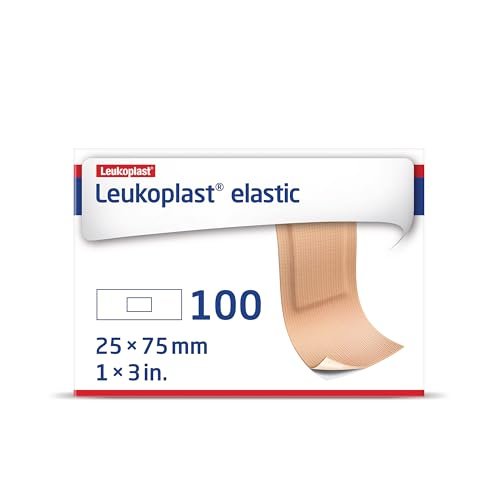 Leukoplast Elastic Fabric Pflaster Strips 1" x 3" (100er Box) – Latexfrei