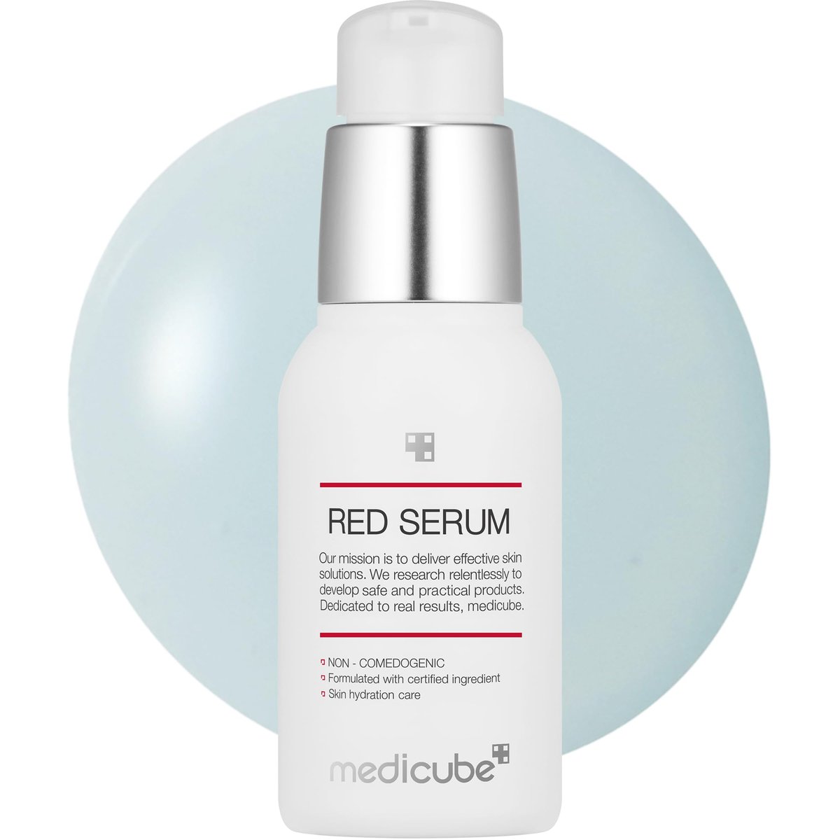 Medicube Red Serum 2.0 – Beruhigendes Anti-Rötung Serum für unreine Haut | Mit BHA, Niacinamid & Adenosin | Nicht komedogen | Koreanische Hautpflege (30 ml)