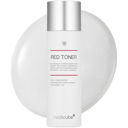 Medicube Red Toner 2.0 – Beruhigender Toner für zu Akne neigende Haut mit BHA, Niacinamid & Adenosin (100 ml)