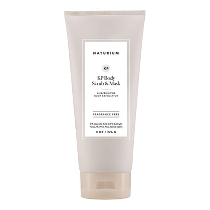 Naturium KP Body Scrub & Mask – Peeling und Maske gegen Keratosis Pilaris, 8 oz