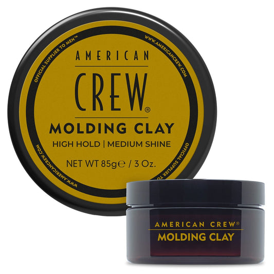American Crew Haarformende Tonerde für Männer – Starker Halt & mittlerer Glanz, 85 g