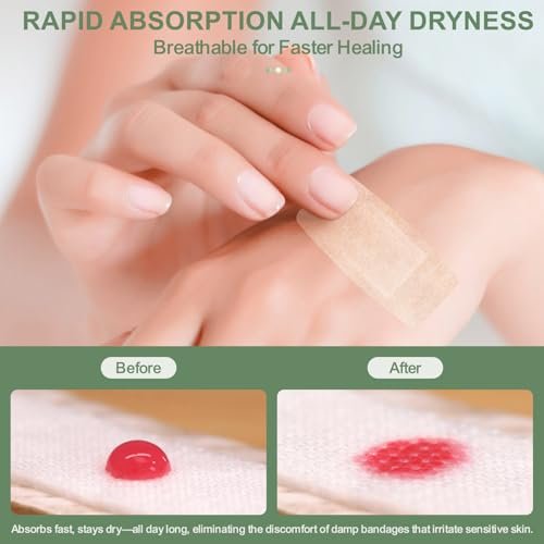 Hysimedy Silikon-Pflaster für empfindliche, fragile Haut 2"x4" 20 Stück – Flexible, latexfreie, hypoallergene, atmungsaktive große Wundpflaster – Sanfte, schmerzfreie Entfernung – Ideal für Senioren und Kinder