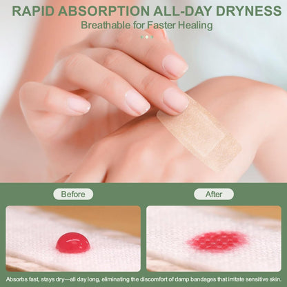 Hysimedy Silikon-Pflaster für empfindliche, fragile Haut 2"x4" 20 Stück – Flexible, latexfreie, hypoallergene, atmungsaktive große Wundpflaster – Sanfte, schmerzfreie Entfernung – Ideal für Senioren und Kinder