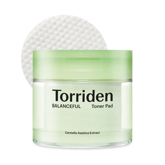 Torriden BALANCEFUL Toner Pad (60 Pads) – Sanfte Peelingpads mit PHA & LHA für fettige, Misch- und empfindliche Haut | 5D CICA, Panthenol