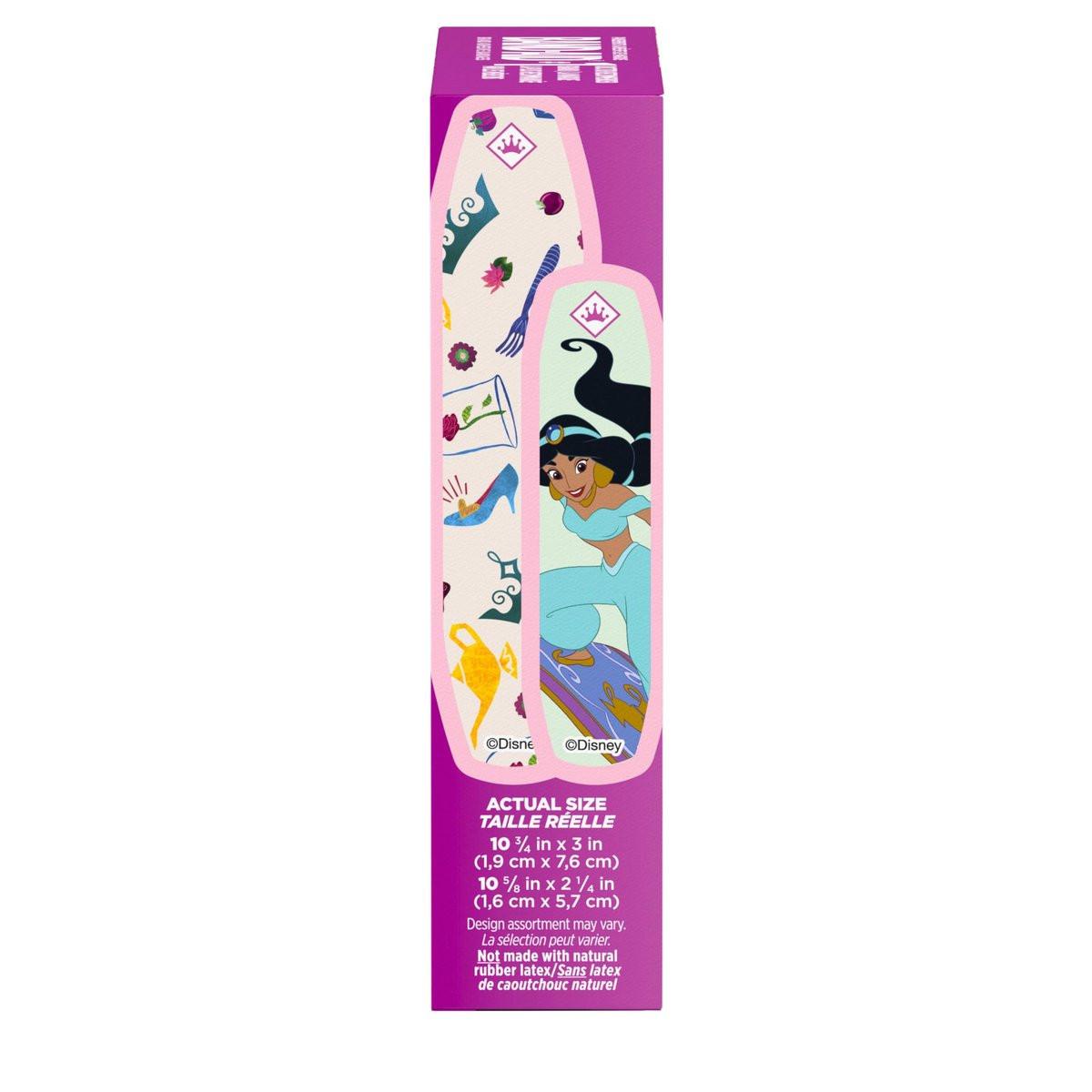 Band-Aid Pflaster mit Disney Princess Motiven – 20 bunte Wundpflaster für Kinder, verschiedene Größen