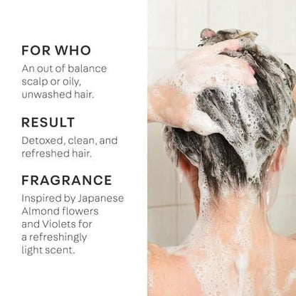 NatureLab.TOKYO Perfect Clean & Repair Treatment Duo: 2-in-1 Klärendes Kopfhaut-Peeling und Shampoo 240 ml & Perfekte Reparatur-Haarmaske 200 ml
