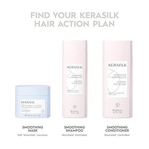 KERASILK Multi-Benefit Hair Oil – Versiegelt Spliss, reduziert Frizz, verleiht Hochglanz & Hitzeschutz – Für alle Haartypen & Texturen – 50 ml