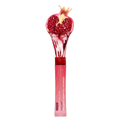 EVERYDAZE Essential Collagen Solution Jelly Stick | Pflanzlich | Granatapfel | 10er Pack | Für Haare, Haut, Nägel, Schönheit, Knochen | Vitamine, Mineralien, Antioxidantien für Männer & Frauen