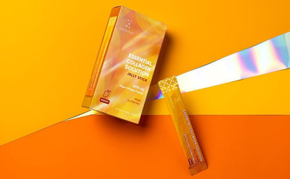 EVERYDAZE Essential Collagen Solution Jelly Stick | Pflanzlich | Mango | 10er-Pack | Vitamine, Mineralien, Antioxidantien für Männer & Frauen