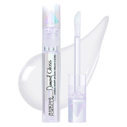 Physicians Formula Mineral Wear® Diamond Gloss Crystal Clear – Hochglanz-Lipgloss mit Diamantstaub