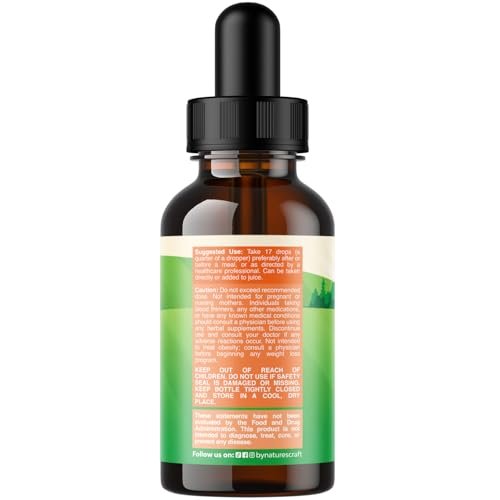 Natures Craft Vitamin D3 K2 Tropfen für Kinder - Bio Vitamin D für starke Knochen & Gelenke - Immununterstützung für Säuglinge, Babys & Kleinkinder - Flüssiges Nahrungsergänzungsmittel - 2 Fl Oz (1er Pack)