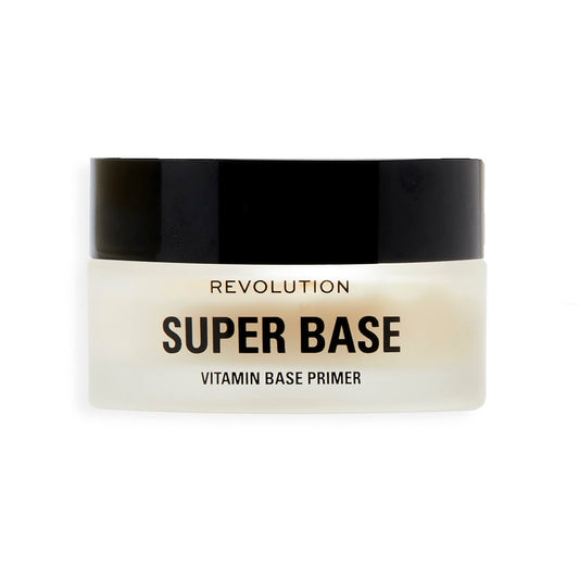 Revolution Superbase Vitamin Primer – Feuchtigkeitsspendender Gesichtsprimer & Make-up-Grundierung mit Vitamin C und Hyaluronsäure, vegan & tierversuchsfrei, 25 ml