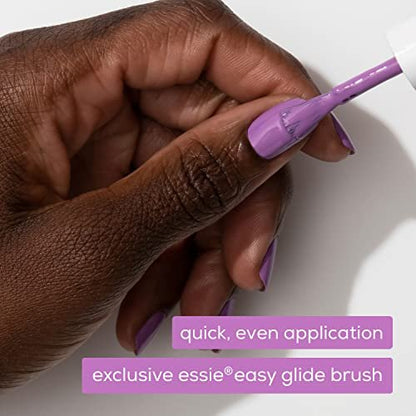 essie Salon-Quality Nagellack, 8-Free Vegan, Feel The Fizzle, Lila, Don't Burst My Bubble, 0,46 oz