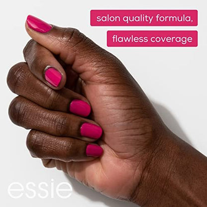 essie Salon-Quality Nagellack, 8-Free Vegan, Feel The Fizzle, Lila, Don't Burst My Bubble, 0,46 oz