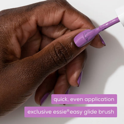 essie Salon-Quality Nagellack, 8-Free Vegan, Feel The Fizzle, Lila, Don't Burst My Bubble, 0,46 oz