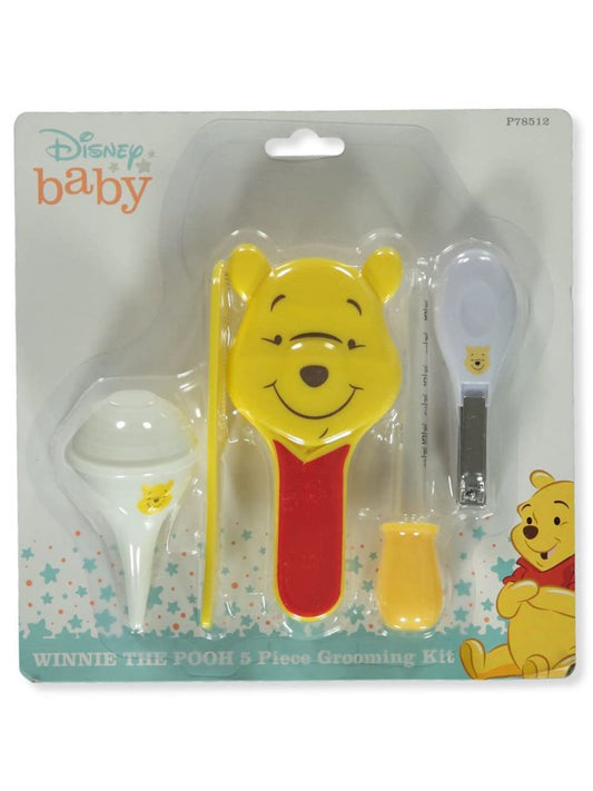 Disney Winnie Puuh Baby Unisex 5-teiliges Pflegeset – Gelb