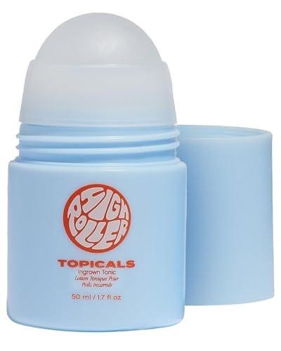 Topicals High Roller Serum gegen eingewachsene Haare | Roll-On-Tonikum zur Beruhigung gereizter Haut im Gesicht, Achseln und Bikinizone | Mit Salicylsäure und Glykolsäure | Vegan und tierversuchsfrei (1,7 Fl Oz)