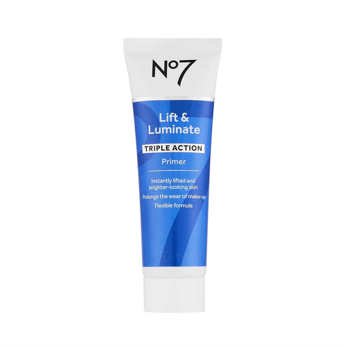 No7 Lift & Luminate Primer mit Niacinamid – Feuchtigkeitsspendender Make-up Primer für einen strahlenden Teint (30 ml)