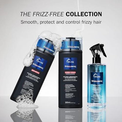 Truss Frizz Zero Conditioner – Anti-Frizz & Anti-Humidity Pflegespülung für krauses Haar, verleiht Volumen und Glanz, 300 ml