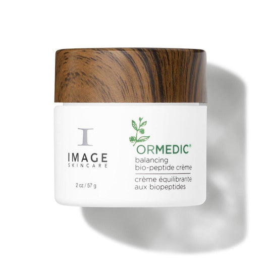 IMAGE Skincare ORMEDIC Biopeptide Crème – Ausgleichende Gesichtsfeuchtigkeitscreme mit Sheabutter, Hyaluronsäure und Bio-Pflanzenölen, 60 ml