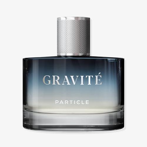 Particle Gravité Cologne Spray für Herren – Langanhaltend frischer Duft, holzig-zitrische Herrenparfüm mit Noten von Pfeffer, Rosmarin, Grapefruit, Zeder, Kaschmir & Moschus, 100 ml Flasche