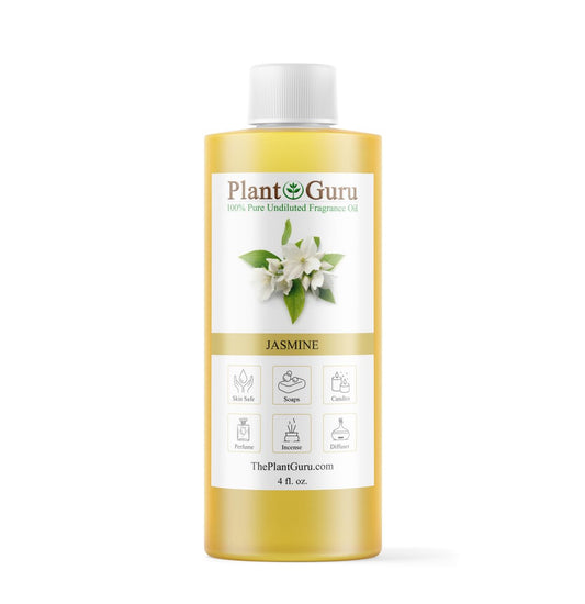 Jasmin Duftöl 118 ml – Natürliches Parfümöl für Seifen, Kerzen, Badebomben & Körperbutter – Ideal für Aromatherapie-Diffuser und Duftlampen