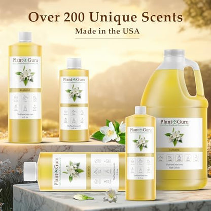Jasmin Duftöl 118 ml – Natürliches Parfümöl für Seifen, Kerzen, Badebomben & Körperbutter – Ideal für Aromatherapie-Diffuser und Duftlampen