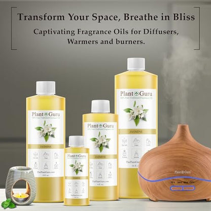 Jasmin Duftöl 118 ml – Natürliches Parfümöl für Seifen, Kerzen, Badebomben & Körperbutter – Ideal für Aromatherapie-Diffuser und Duftlampen