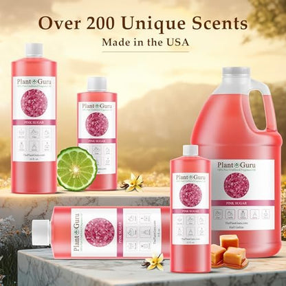 Pink Sugar Duftöl 118 ml – Parfümöl für DIY Seifenherstellung, Kerzen, Badebomben, Körperbutter – Ideal für Aromatherapie-Diffuser, Duftlampen und Wax Warmer