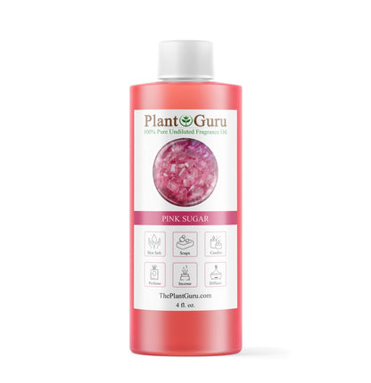 Pink Sugar Duftöl 118 ml – Parfümöl für DIY Seifenherstellung, Kerzen, Badebomben, Körperbutter – Ideal für Aromatherapie-Diffuser, Duftlampen und Wax Warmer