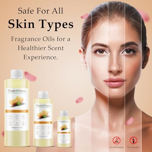 Honig-Vanille Duftöl 118 ml – Parfümöl für DIY Seifenherstellung, Kerzen, Badebomben, Body Butters – Ideal für Aromatherapie-Diffuser, Duftlampen und Duftwärmer – Tolle Ergänzung für Lotionen und Cremes