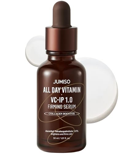 JUMISO All Day VC-IP 1.0 Firming Serum 30ml – Straffendes Serum mit Vitamin C, Bakuchiol und Aronia-Extrakt für jugendliche Haut