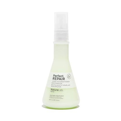 NatureLab.TOKYO Perfect Repair Leave-In Conditioner & Detangler: Hitzeschutz, Farbschutz, Schutz vor künftigen Schäden | 120 ml