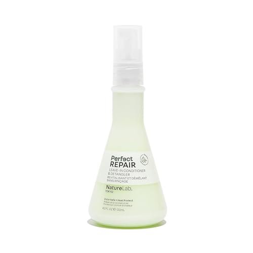 NatureLab.TOKYO Perfect Repair Leave-In Conditioner & Detangler: Hitzeschutz, Farbschutz, Schutz vor künftigen Schäden | 120 ml