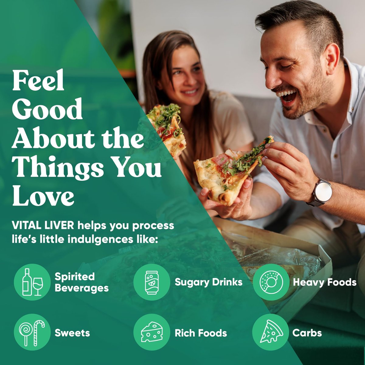 Vital Liver Cleanse Detox & Repair – 9-in-1 Leberunterstützung mit Mariendistel, Artischocke, Kurkuma und Adaptogenen – 60 vegane Kapseln