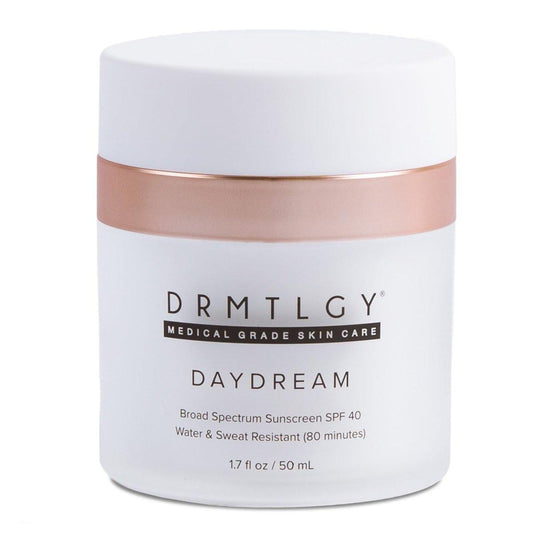 DRMTLGY Day Dream Sonnenschutz & Gesichtsfeuchtigkeitscreme SPF 40 – Wasser- und schweißresistenter Sonnenschutz für empfindliche Haut – UVA/UVB-Schutz, hautpflegend & make-up-freundlich