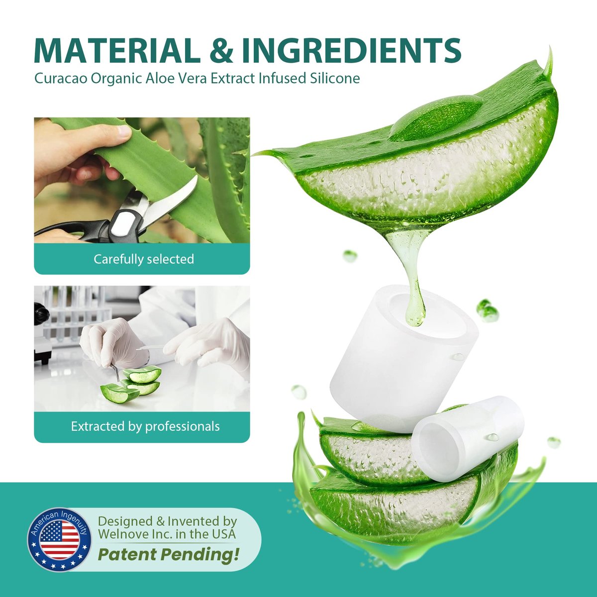 Welnove Zehenschützer – 12er-Pack mit Aloe Vera Extrakt angereicherte Silikon-Zehenhülsen für Hammerzehen, Hühneraugen, Schwielen, Blasen – Weiche Gel-Zehenpolster zur Schmerzlinderung (Multi-Größe)