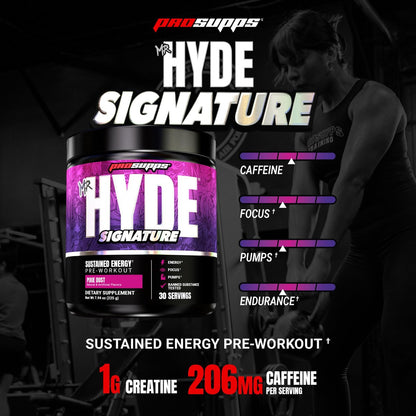 ProSupps Mr. Hyde Signature Pre-Workout Pulver mit Kreatin, Beta-Alanin & Koffein – Energie, Leistung & Ausdauer für Männer & Frauen (Pixie Dust, 30 Portionen)