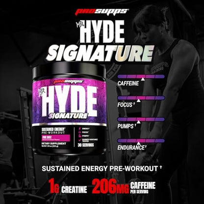 ProSupps Mr. Hyde Signature Pre-Workout Pulver mit Kreatin, Beta-Alanin & Koffein – Energie, Leistung & Ausdauer für Männer & Frauen (Pixie Dust, 30 Portionen)