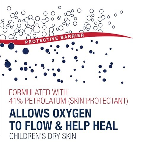Aquaphor Children's Advanced Therapy Healing Ointment – 5 oz Tube mit 41% Petrolatum, Hautschutzsalbe für kleine Wunden, rissige Haut und Lippen