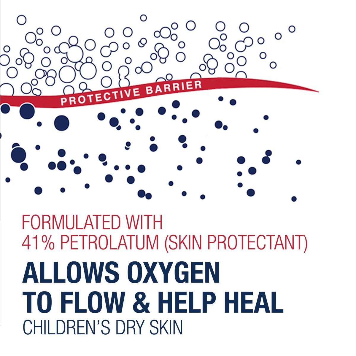 Aquaphor Children's Advanced Therapy Healing Ointment – 41% Petrolatum Hautschutzsalbe für die Wundversorgung bei kleinen Verletzungen, spröder oder rissiger Haut und Lippen, 397 g (14 Unzen) Glas