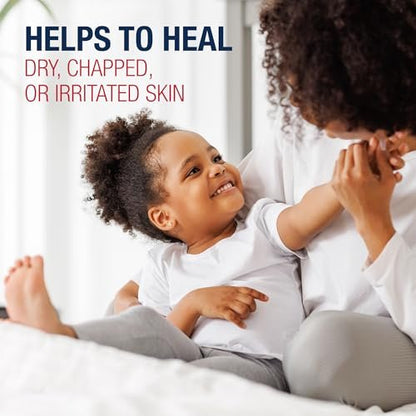 Aquaphor Children's Advanced Therapy Healing Ointment – 41% Petrolatum Hautschutzsalbe für die Wundversorgung bei kleinen Verletzungen, spröder oder rissiger Haut und Lippen, 397 g (14 Unzen) Glas