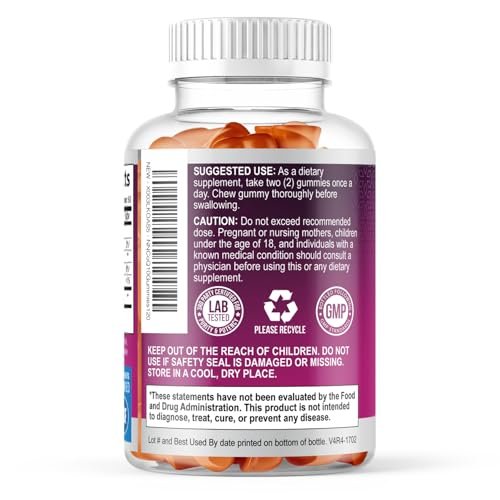 CoQ10 Gummis – Coenzym Q10 100 mg pro Portion – 3-fache Stärke, hohe Absorption, Antioxidans-Ergänzung für Herzgesundheit & Energieproduktion – 120 Gummis