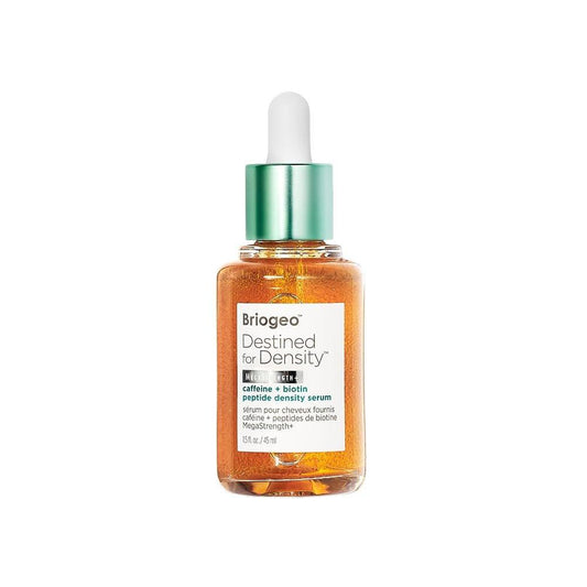 Briogeo Destined for Density Koffein + Biotin Peptid Serum für mehr Haardichte und Volumen | für feines oder dünner werdendes Haar | schnell einziehend & nicht fettend | duftstofffrei | vegan & tierversuchsfrei