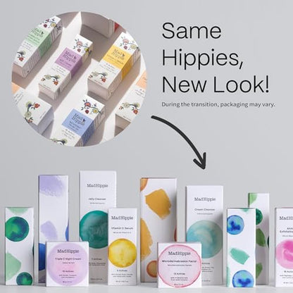 Mad Hippie Blemish Cream – Akne-Spot-Behandlung mit 2% Salicylsäure, Arnika, Curcumin und Ringelblume, 15 ml