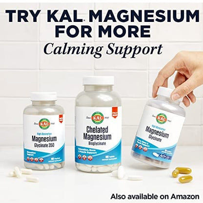 KAL Lithium Orotat 5 mg – Niedrig dosiertes Lithiumpräparat zur Unterstützung des allgemeinen Wohlbefindens und der Stimmung, hoch bioverfügbar, vegan, 60-Tage-Garantie, 180 Kapseln
