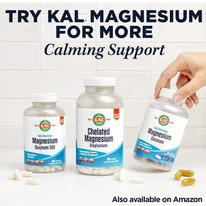 KAL Lithium Orotat 5 mg – Niedrig dosiertes Lithiumpräparat zur Unterstützung des allgemeinen Wohlbefindens und der Stimmung, hoch bioverfügbar, vegan, 60-Tage-Garantie, 180 Kapseln