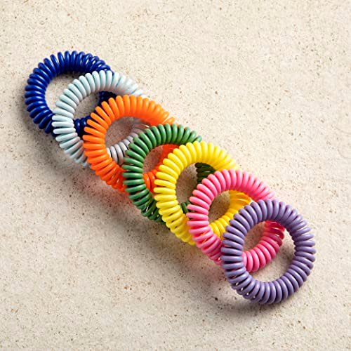 SoulSation 15er-Pack Mückenschutz-Armbänder, DEET-frei für Kinder & Erwachsene, einzeln verpackte Bänder