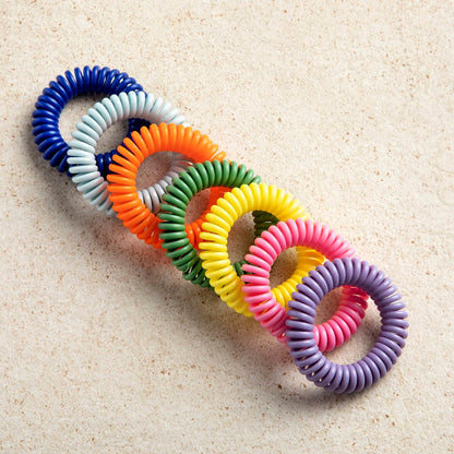 SoulSation 15er-Pack Mückenschutz-Armbänder, DEET-frei für Kinder & Erwachsene, einzeln verpackte Bänder